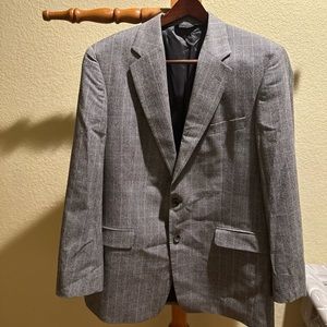 Brooks Brothers “346” wool men’s gray blazer